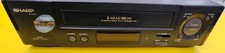 READ DESCRIPTION Sharp VC-A572U VHS Player NO Remote
