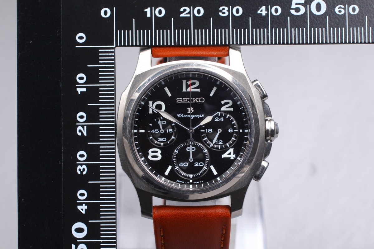 Exc+5] Seiko Brightz 7J21-0AA0 Quartz Chronograph 40mm
