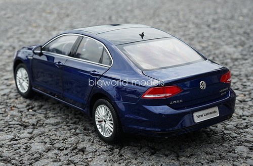1/18 Scale For Volkswagen New Lamando 2018 Blue DieCast Car Model Toy Collection - Picture 4 of 6