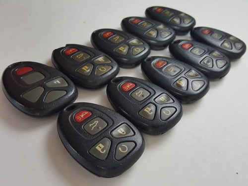 ORIGINAL LOT OF 10 GM 07-17 OEM KEY LESS ENTRY REMOTE FOB CAR HATCH 315MHz USA - Picture 5 of 12