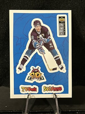 1996-97 Upper Deck UD Collectors Choice TEEMU SELANNE S13 Stick