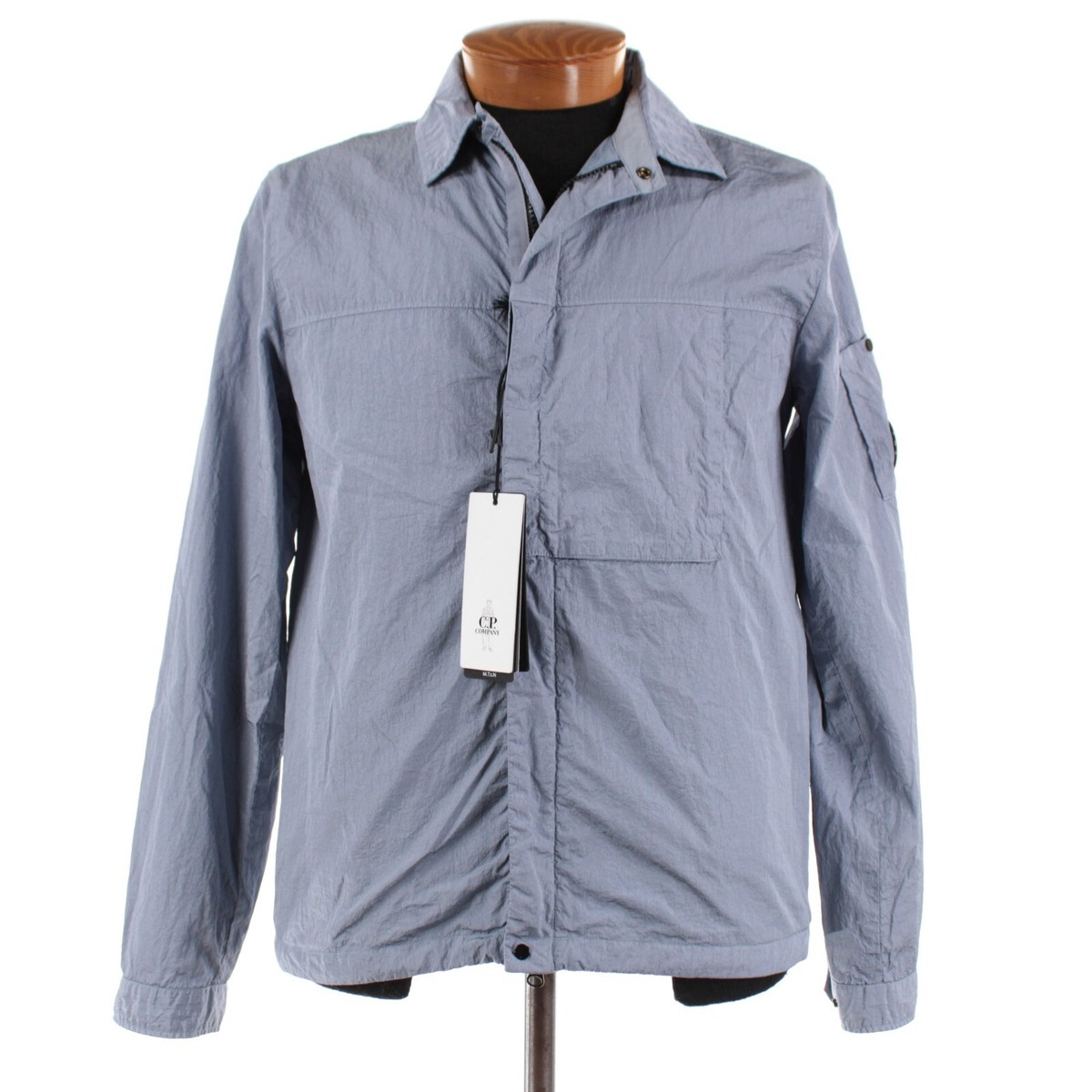 Company NWT Polyamide Overshirt Size Medium In Blue