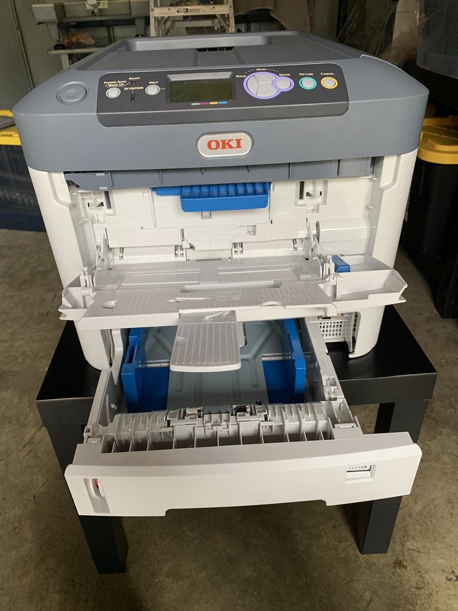 Oki C711WT White Toner Laser Printer W/ Transfer Rip Software | eBay