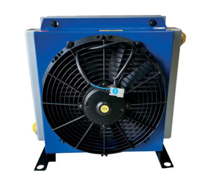 12V, 37 GPM Capacity Mobile  Hydraulic Oil Cooler Fan Including Sensor