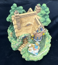 Cherished Teddies Sculpture Collection A PICNIC FOR TWO 1995 No Box