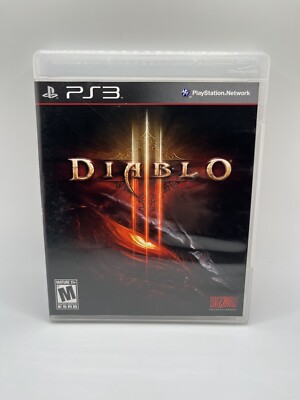 Diablo III (Sony PlayStation 3 PS3, 2013) W/ Manual CIB Complete Tested Clean