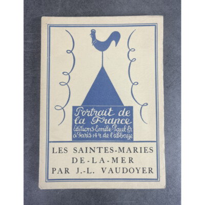 Jean-Louis Vaudoyer Les Saintes-Maries-de-la-Mer Originalausgabe Akt