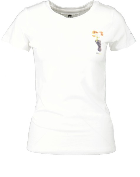 Neu! ErdbäR Damen T-Shirt Weiß Mit Print Gr.Xl-image