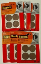 Lot of 48 Pads Scotch NonSlip Surface Protection Pads  8 in Ea. Pk.  6-Packs