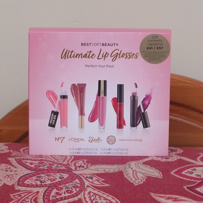 Brandneu ''Ultimate Lipglosses - Perfect your Pout'' Lipgloss Set (ULGPYPLGS003)