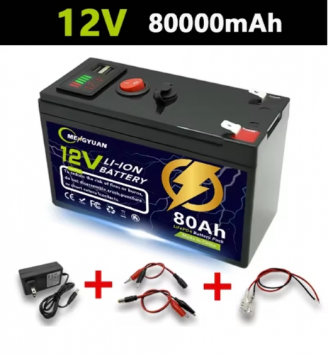 12V 150Ah Li-lon Battery Rechargeable Li-lon Battery Built-in BMS Solar Panels - Foto 7 di 25