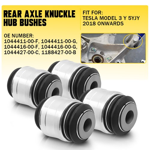 FOR TESLA MODEL 3 Y S 5YJY 2014- REAR AXLE RH LH KNUCKLE HUB BUSHES ...