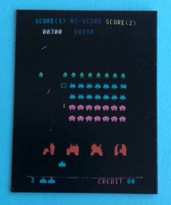 Invader Game card Taito Corporation Very Rare Japanese No.26 46459 From Japan