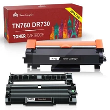 TN-760 Toner DR730 Drum for Brother DCP-L2550DW HL-L2350DW L2370DW printer lot