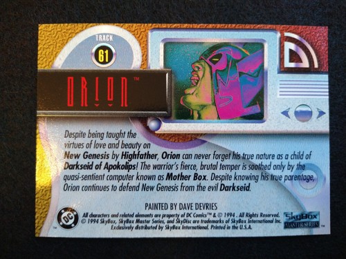 Tarjetas SkyBox DC Master Series 1994 - elige una tarjeta - Imagen 117 de 173