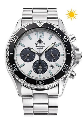 Uhr ORIENT Solar Herren Stahl 200 Meter