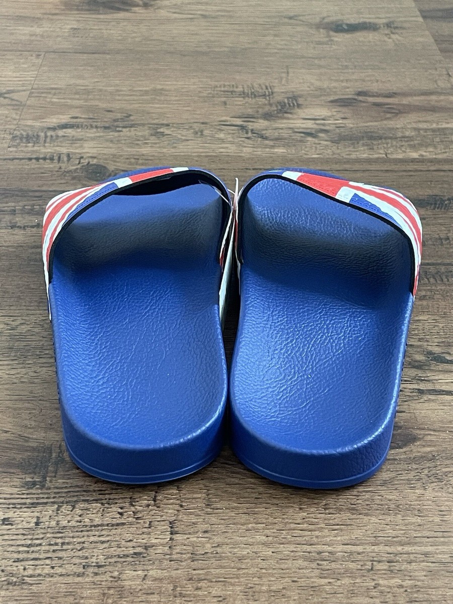 Adidas Originals Mens Adilette Slides United Kingdom Red  display picture 3