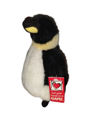 dopenguin　plage &IENA Ganz Baby Tuxedo Penguin Plush Stuffed Zoo Arctic Animal