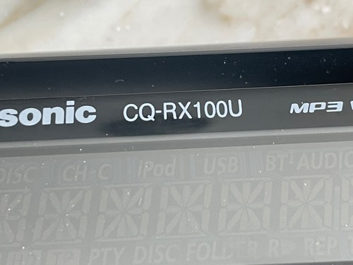 PANASONIC CQ-RX100U STEREO FACEPLATE PANASONIC CQ-RX100U FACEPLATE OEM🟠 - Picture 14 of 24