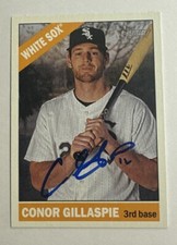 Conor Gillaspie Signed 2015 Topps Heritage Card #135 Chicago White Sox