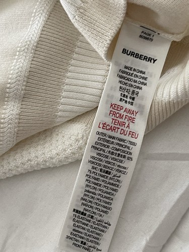 Burberry NWT Keithey Unisex Monogram Motif Knit Polo Shirt Sz 8y - Picture 16 of 18