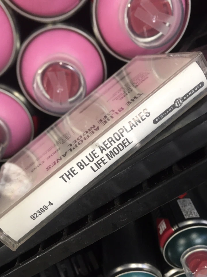 Rare The Blue Aeroplanes Life Model PROMO Cassette 1994 UK Post Punk White Label - Image 4 of 4