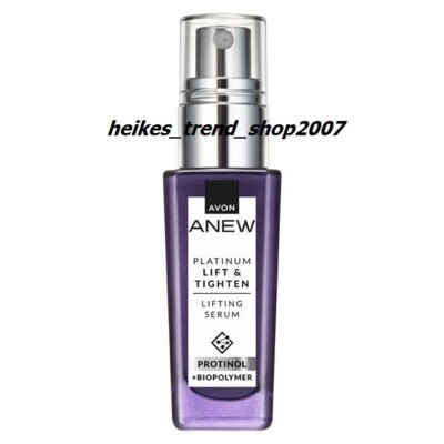 AVON ANEW Platinum Lift & Tighten Liftingserum mit Protinol  + Biopolymer Neu