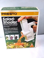 Presto Salad Shooter Electric Food Processor Slicer Shredder Kitchen Tool 02910