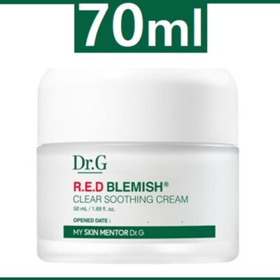 Dr.G Red Blemish Clear Soothing Cream 70ml facial moisturizer