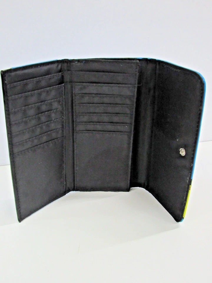 Cartera triple azul y amarillo POKEMON PIKA PIKA Pikachu con sombrero rojo #VM Foto 3 de 4