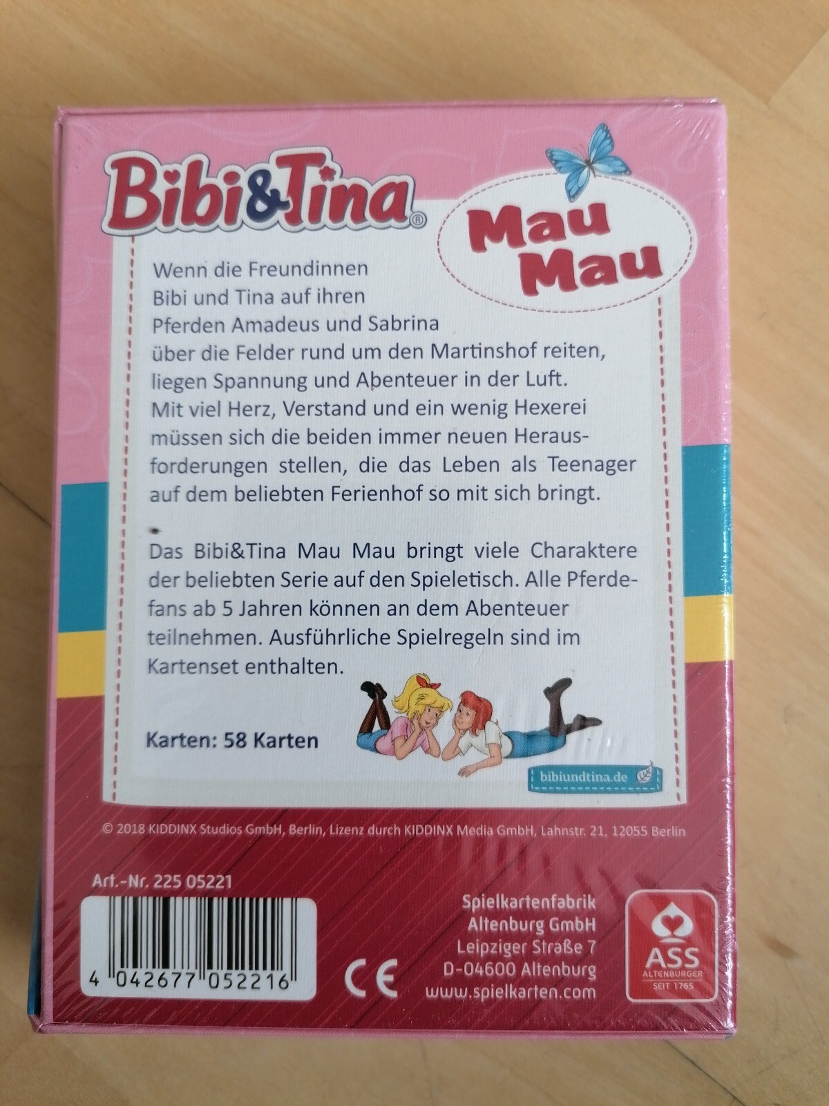 Thumbnail - Bibi&tina Mau Mau Kartenspiel Neu/ovp Unbespielt Ass Altenburger