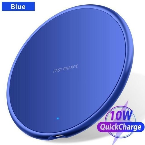 Qi WIRELESS FAST CHARGING PAD DOCK FOR SAMSUNG IPHONE 8 X XS ANDROID CELL PHONE - Picture 16 of 16