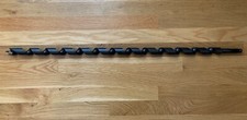  Wood Auger / Ship Auger 1-1/8" X 36" Long Carbide Tip 