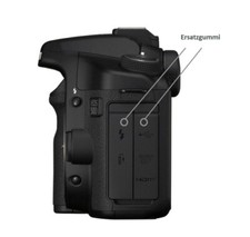Ersatzgummi Canon 50D USB Anschluss Abdeckung...