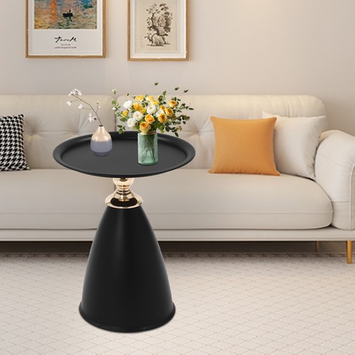 Side End Table Round Side Table for Living rooms/Bedrooms/Ooffices/Patios/Sofas - Picture 14 of 19