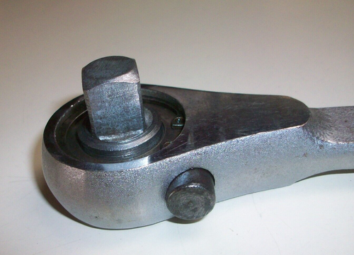 Vintage~ Facom Vanachrome #S.150~ 1/2" Drive~ Low Profile Ratchet~ 10" Long - Picture 9 of 11