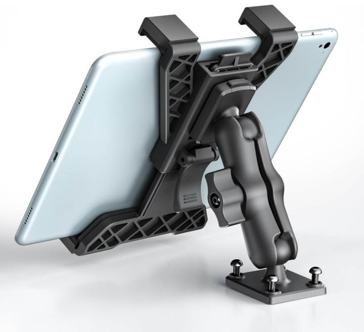 Tablet Holder for Truck Heavy Duty Drill Base Tablet Car Mount for Ipad Mini-image
