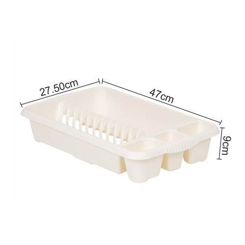 Plastic Dish Drainer Kitchen Sink Utensil Organiser Cup Plates Rack Holder - UK - Picture 10 of 31