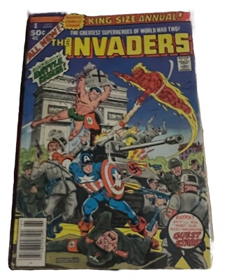 Marvel The Invaders King-Size Comic Book