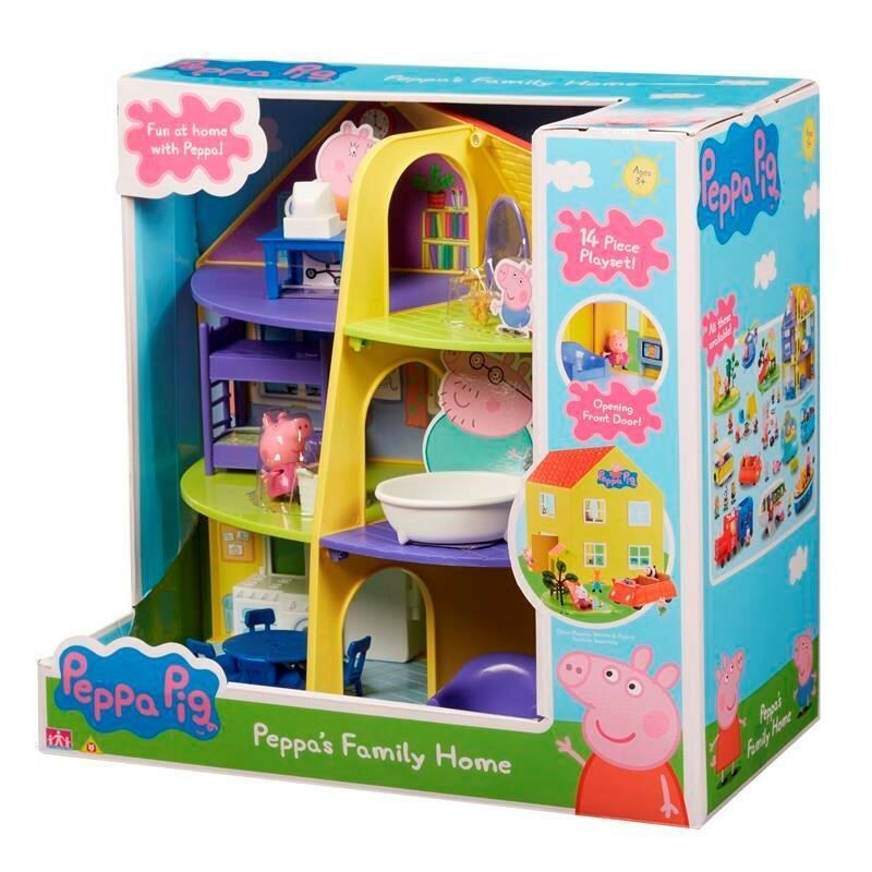 Peppa Pig Peppa S Family Home Spielset Gunstig Kaufen Ebay