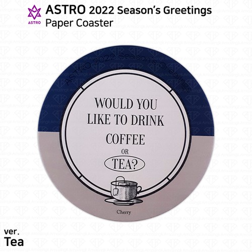 ASTRO 2022 Season's Greetings Official Photocard Coaster Tea Coffee Ver. KPOP - Picture 50 of 60