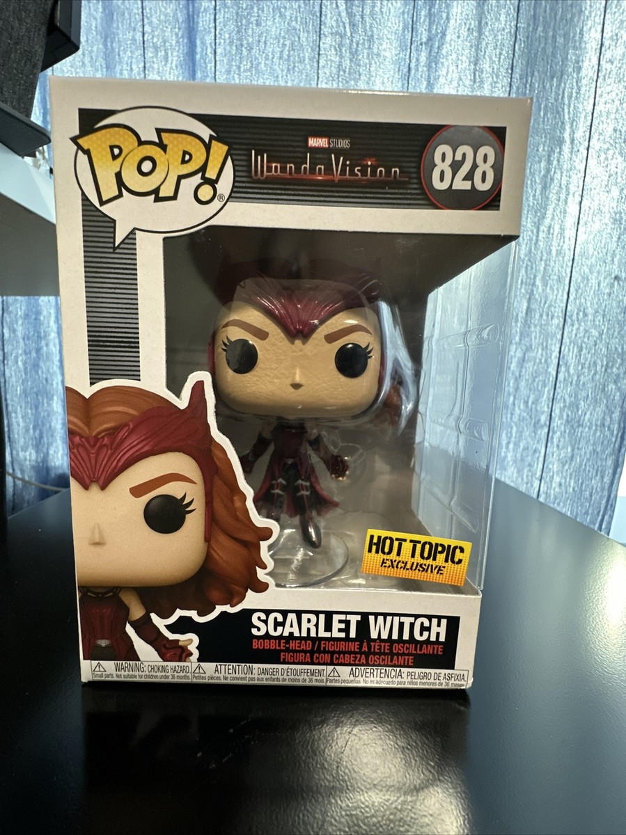 Funko POP MARVEL Wandavision Scarlet Witch #828 Hot Topic