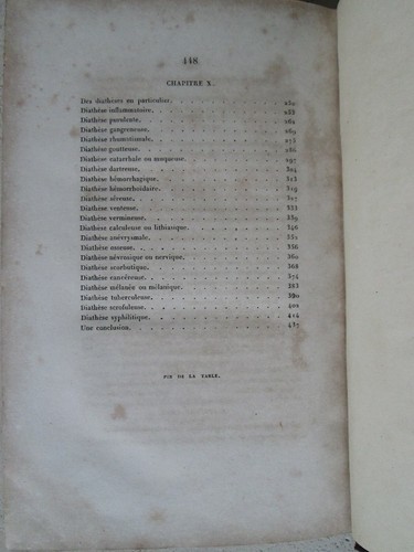 BAUMES : PRECIS SUR LES DIATHESES, 1853. E.O. - Picture 11 of 12