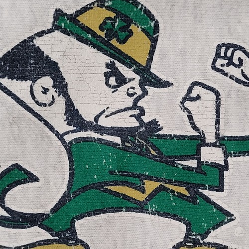 Vintage Champion Notre-Dame Sweatshirt 2XL 28x28 Boxy Baggy - Picture 13 of 15