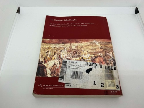 Geoffrey Chaucer THE CANTERBURY TALES COMPLETE Houghton Mifflin Short Stories - Picture 15 of 15