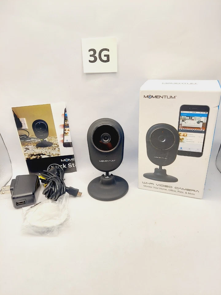 Momentum MOCAM 720p WiFi Monitoring Camera - Black - Image 2 of 4