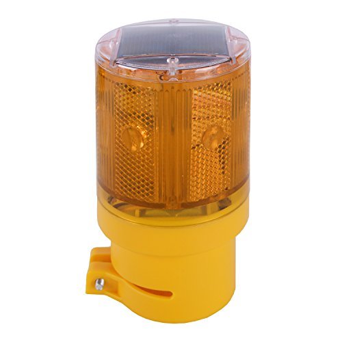 Qooltek Solar LED Warnleuchte Funksteuerung Garten Warnleuchte Blinkend... - Bild 1 von 1