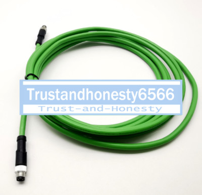 1PCS FOR ZK1090-3161-0300 M12 To M8 EtherCAT Cable Connector Straight 30M 4Pin