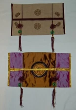 Oriental TISSUE BOX COVERS Set of 2 Very Nice! BRAND NEW!