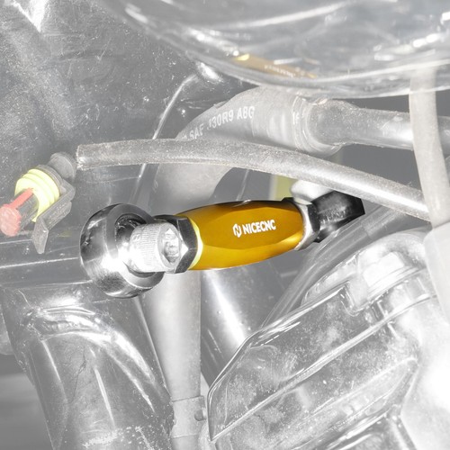 Einstellbare Motor Mount Stabilisator Link Rod Für Harley Street Glide FLHX 09+ - Picture 7 of 13